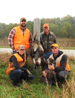 Family Pheasant Hunt 2013
