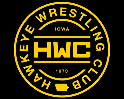 Hawkeye Wrestling Club Logo